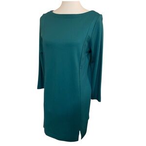 j.jill Green Ponte Tunic or Dress